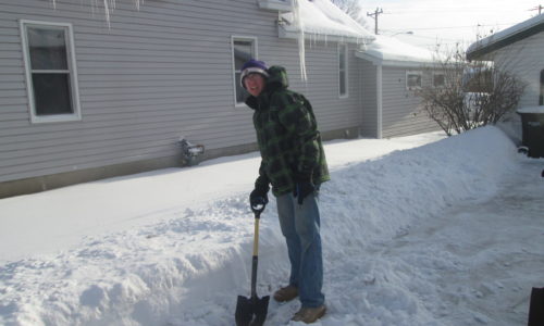 Winter Volunteer Yard Work